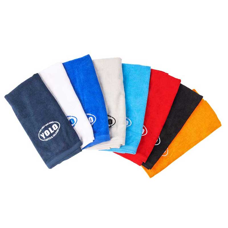 Sports towel in gym use